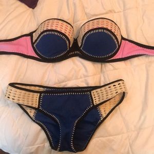 Victoria’s Secret push up strapless swimsuit